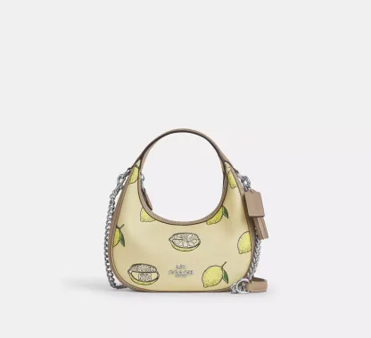 Carmen Mini Crossbody Bag With Lemon Print