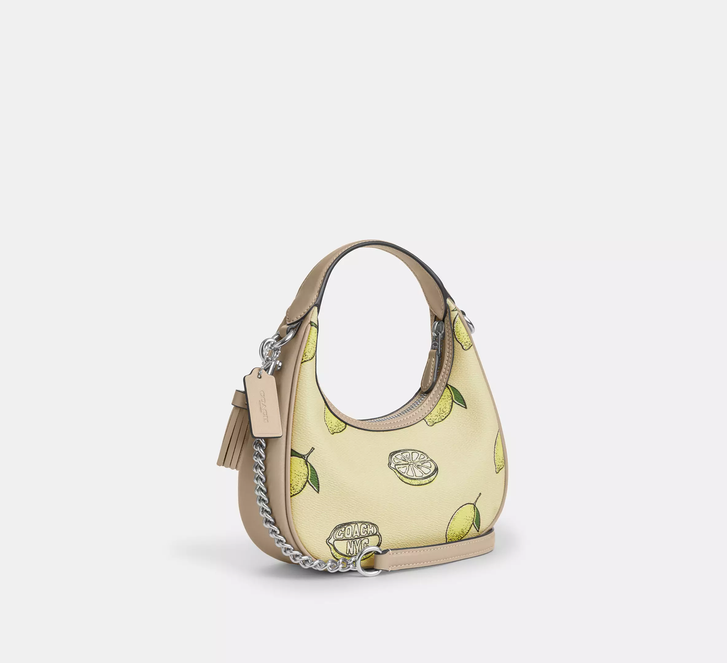 Carmen Mini Crossbody Bag With Lemon Print