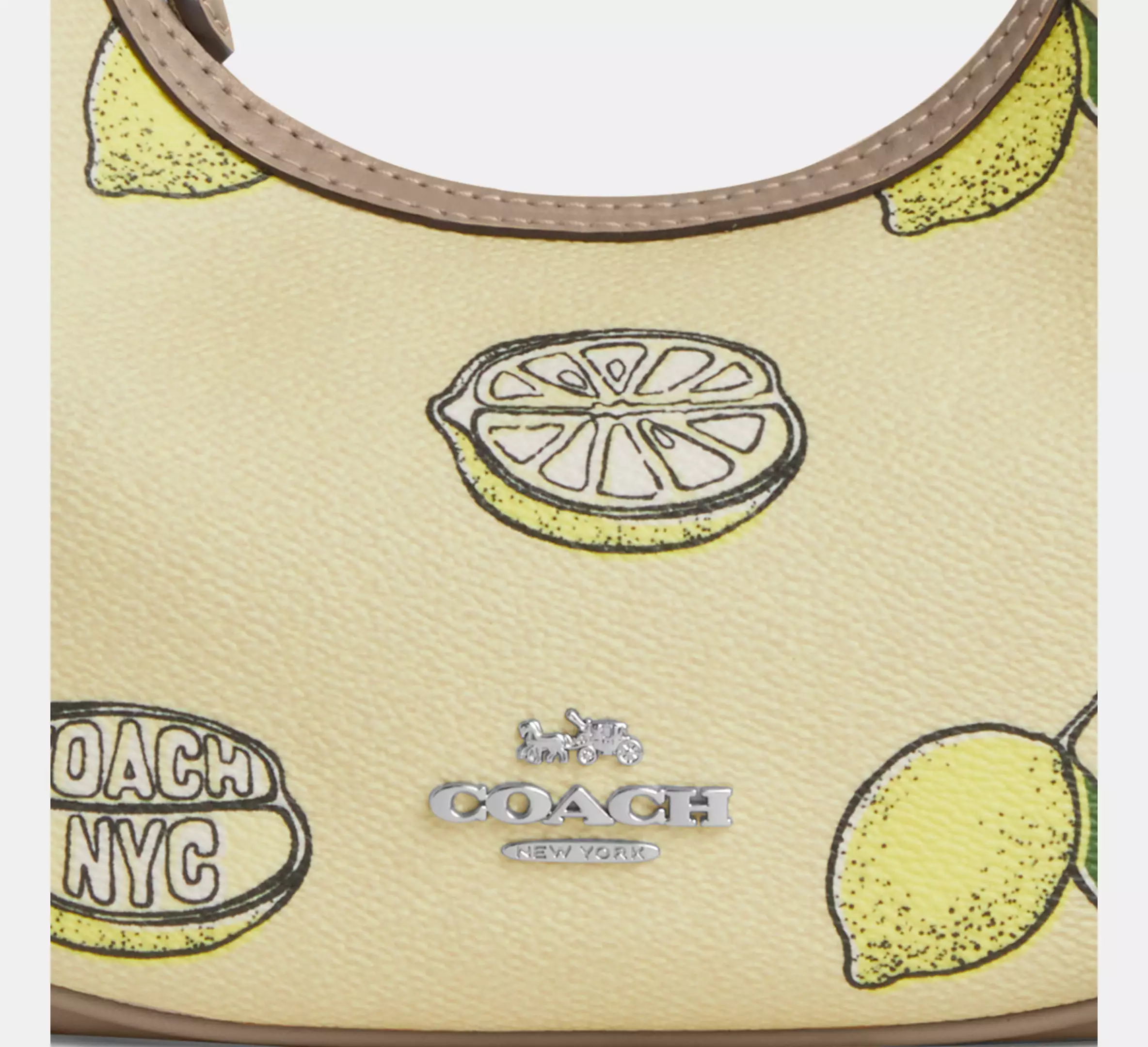 Carmen Mini Crossbody Bag With Lemon Print
