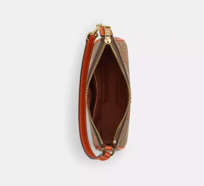 Nolita 19 In Signature Canvas With Orange Print