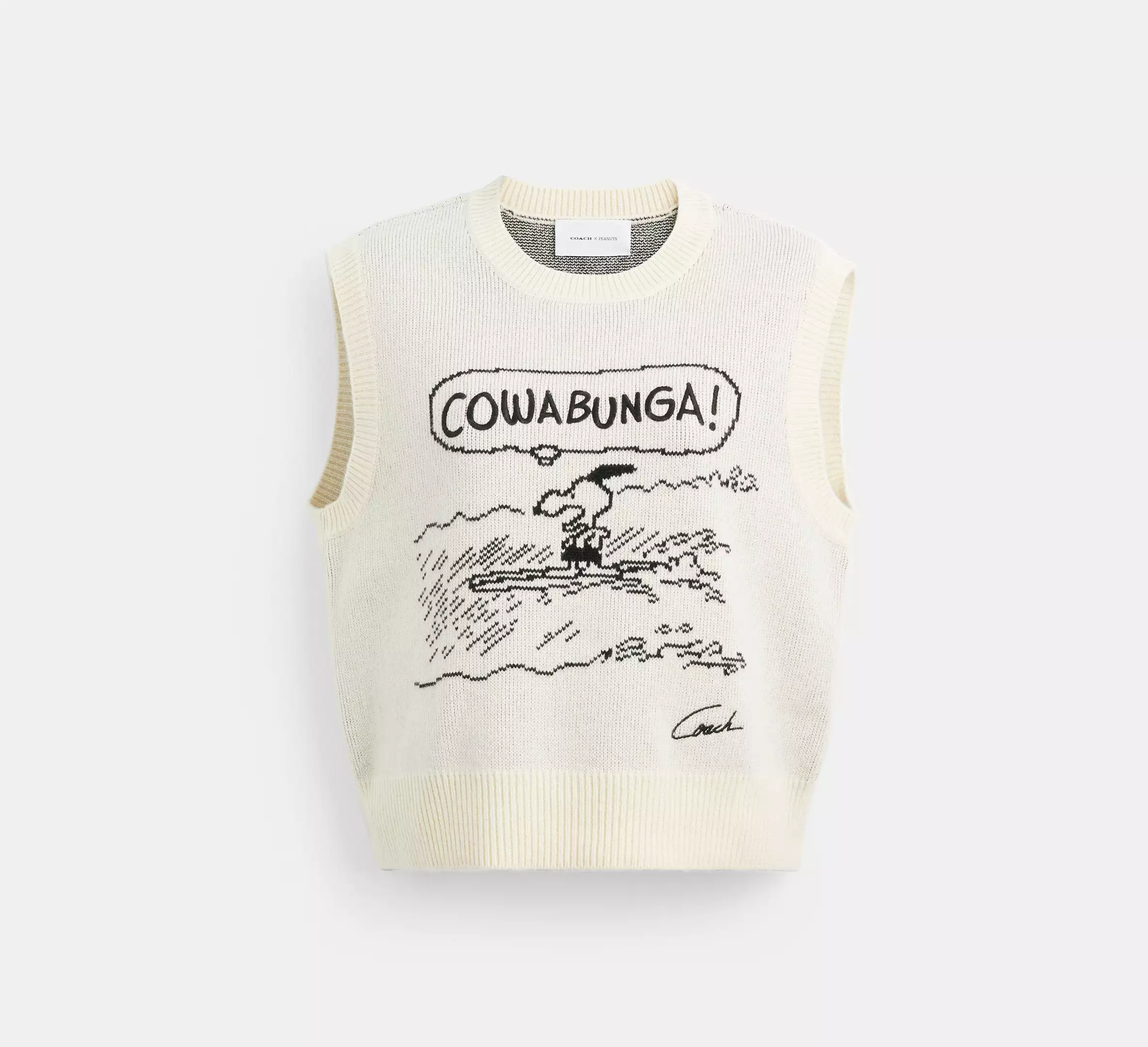 Cothtach X Peanuts Knit Vest