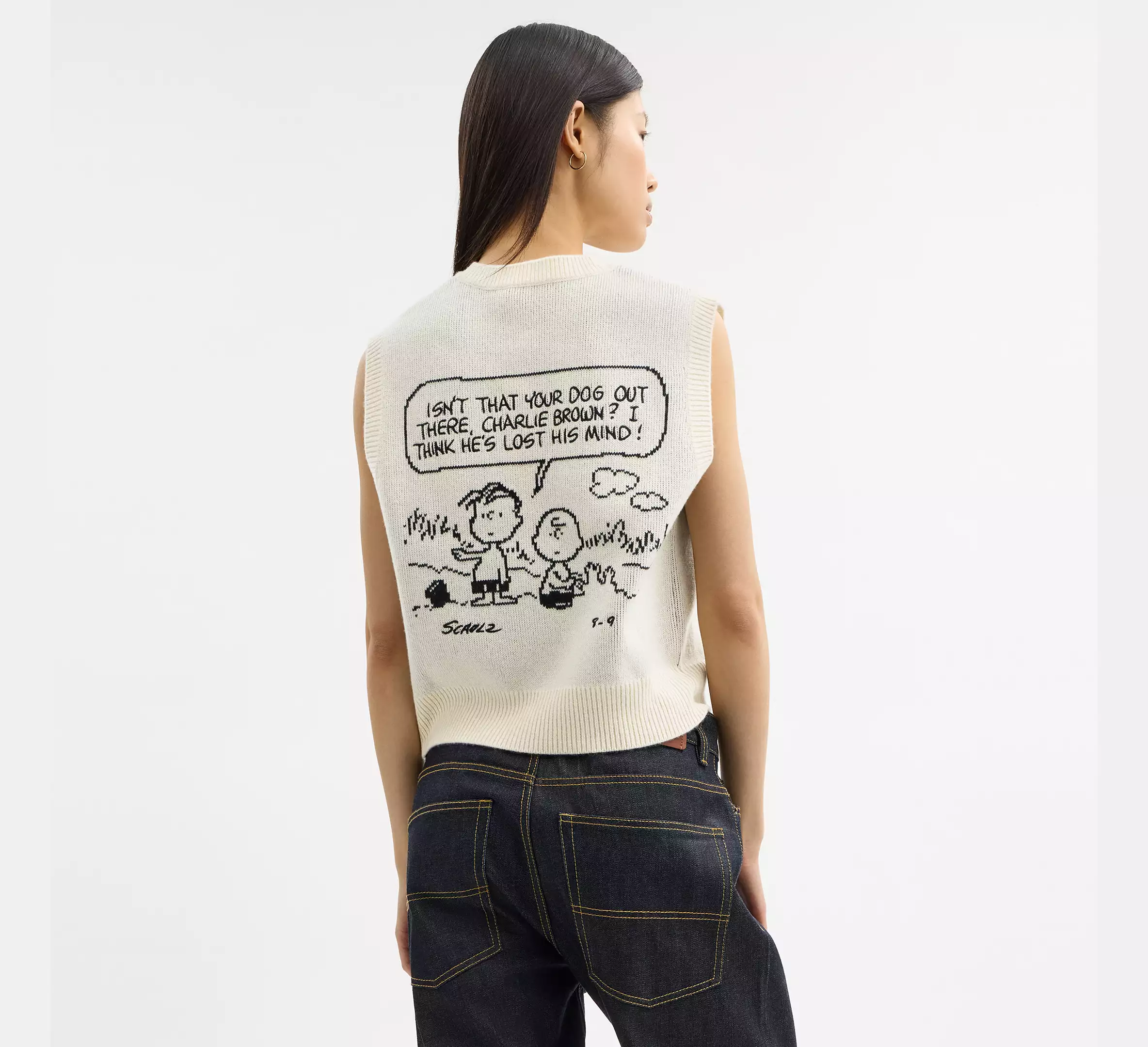 Cothtach X Peanuts Knit Vest