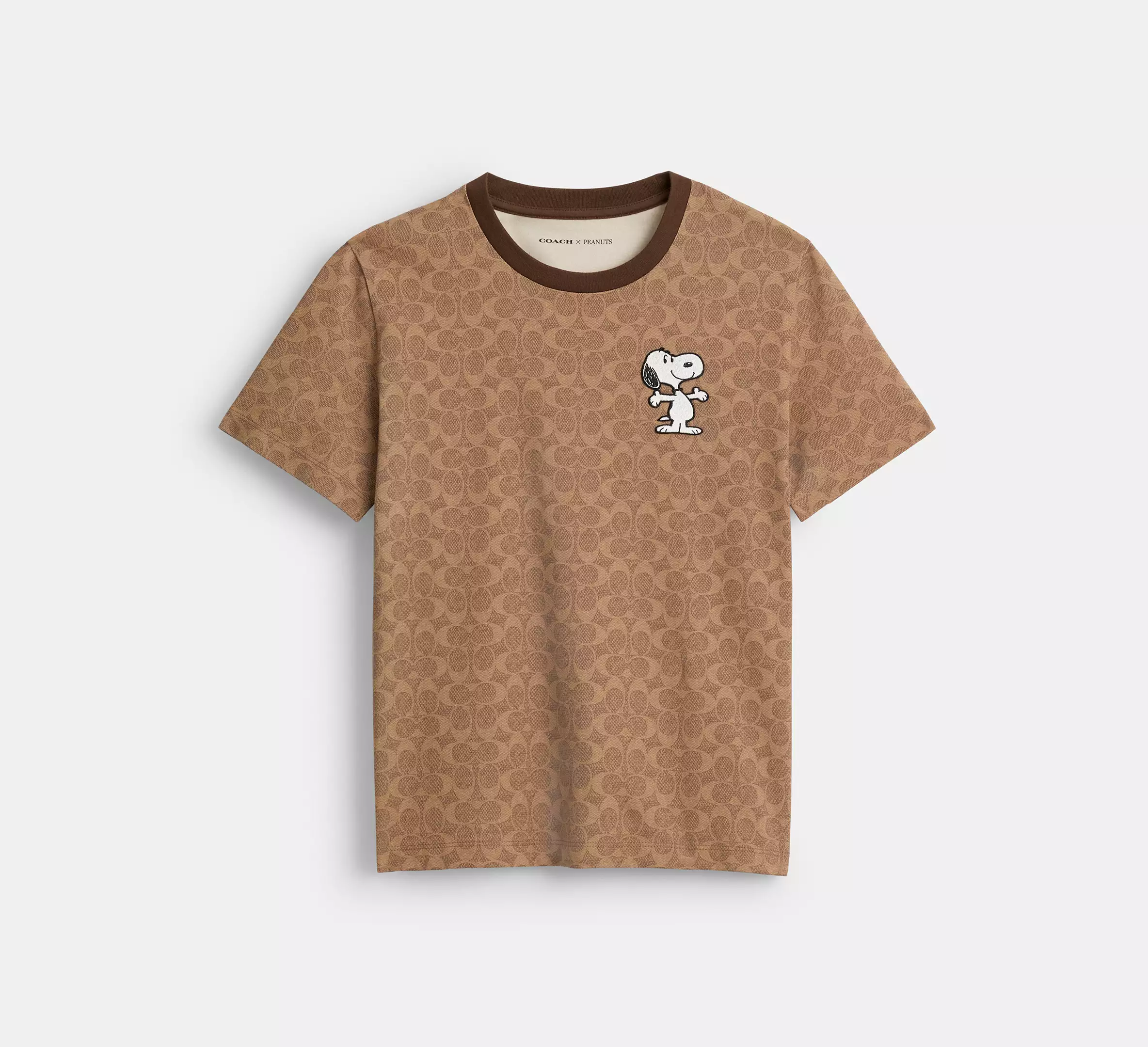 Cothtach X Peanuts Snoopy Signature Classic T Shirt In Organic Cotton