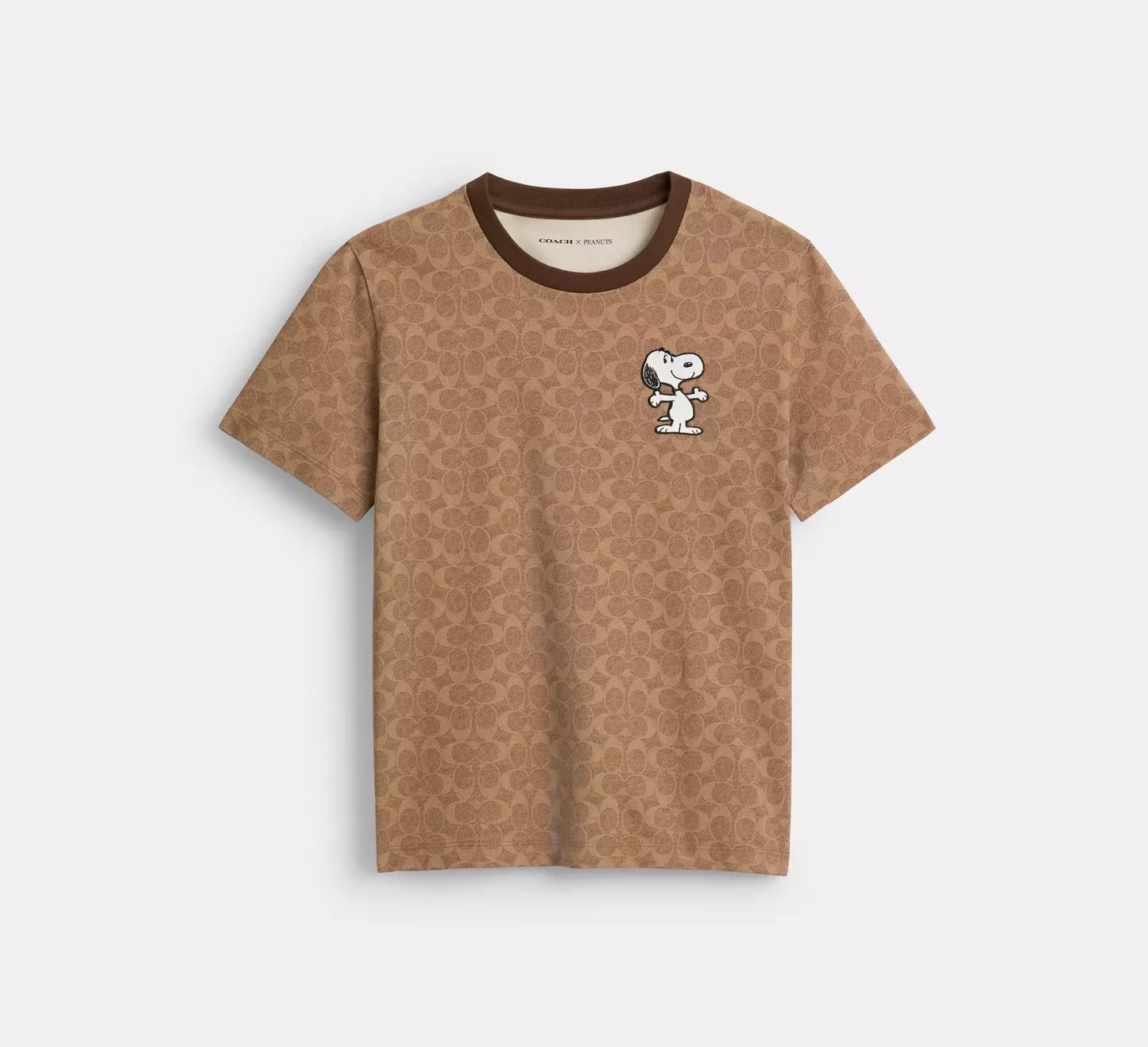Cothtach X Peanuts Snoopy Signature Classic T Shirt In Organic Cotton
