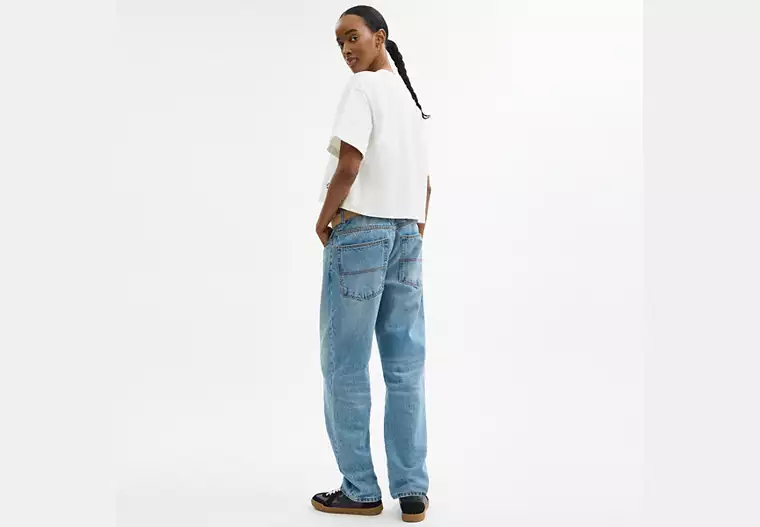 Coach X Peanuts Cropped T Shirt In Organic Cotton