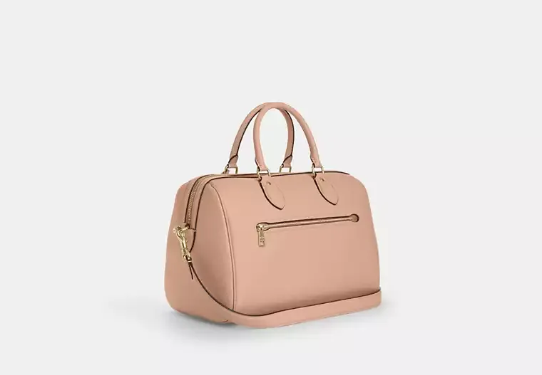Rowan Large Satchel Bag With Shell Charm