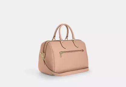 Rowan Large Satchel Bag With Shell Charm
