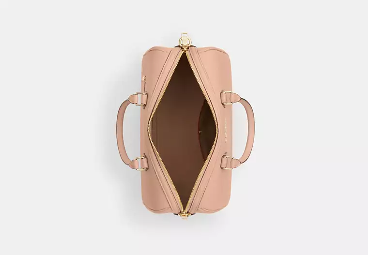Rowan Large Satchel Bag With Shell Charm