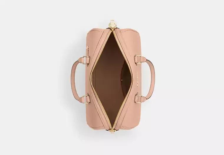 Rowan Large Satchel Bag With Shell Charm