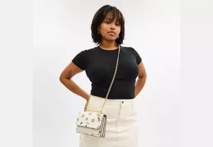 Mini Klare Crossbody Bag With Shell Print