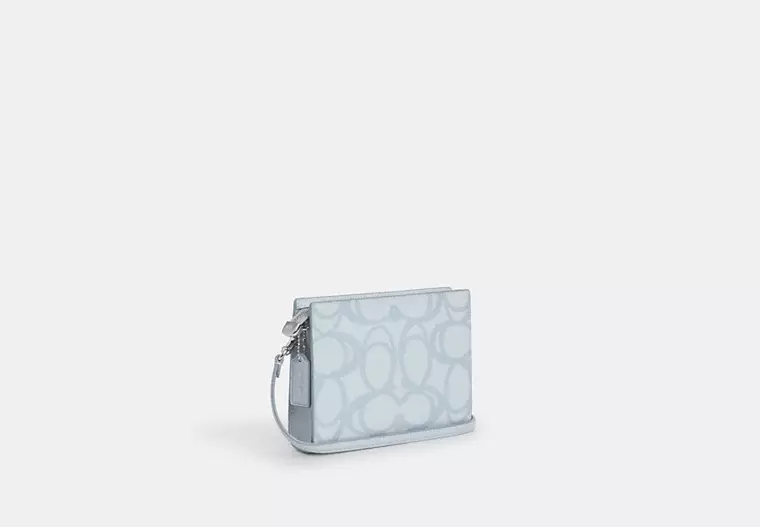 Slim Crossbody Bag In Sketch Signature Canvas
