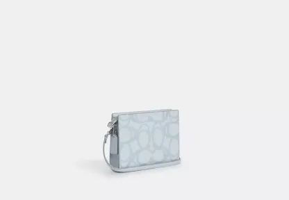 Slim Crossbody Bag In Sketch Signature Canvas