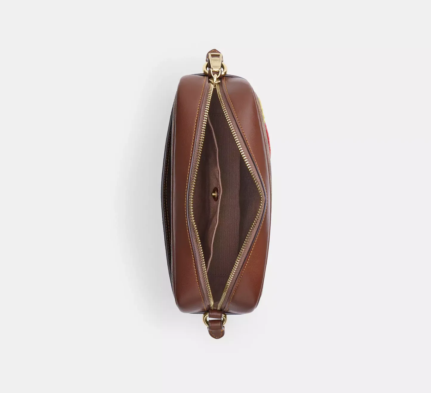 Cothtach X Peanuts Jamie Camera Bag In Signature Canvas With Patches