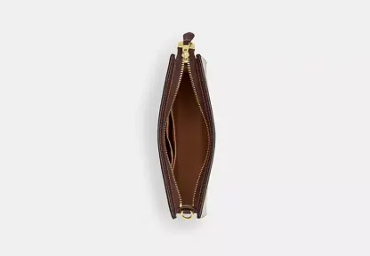 Slim Crossbody Bag With Shell Print