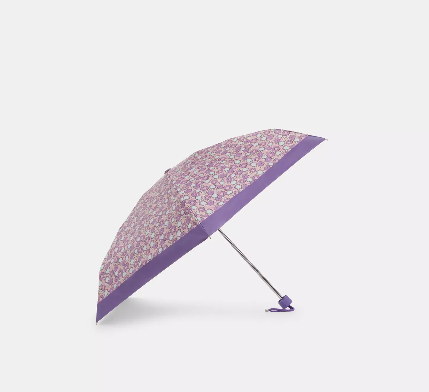 Uv Protection Mini Umbrella In Floral Print