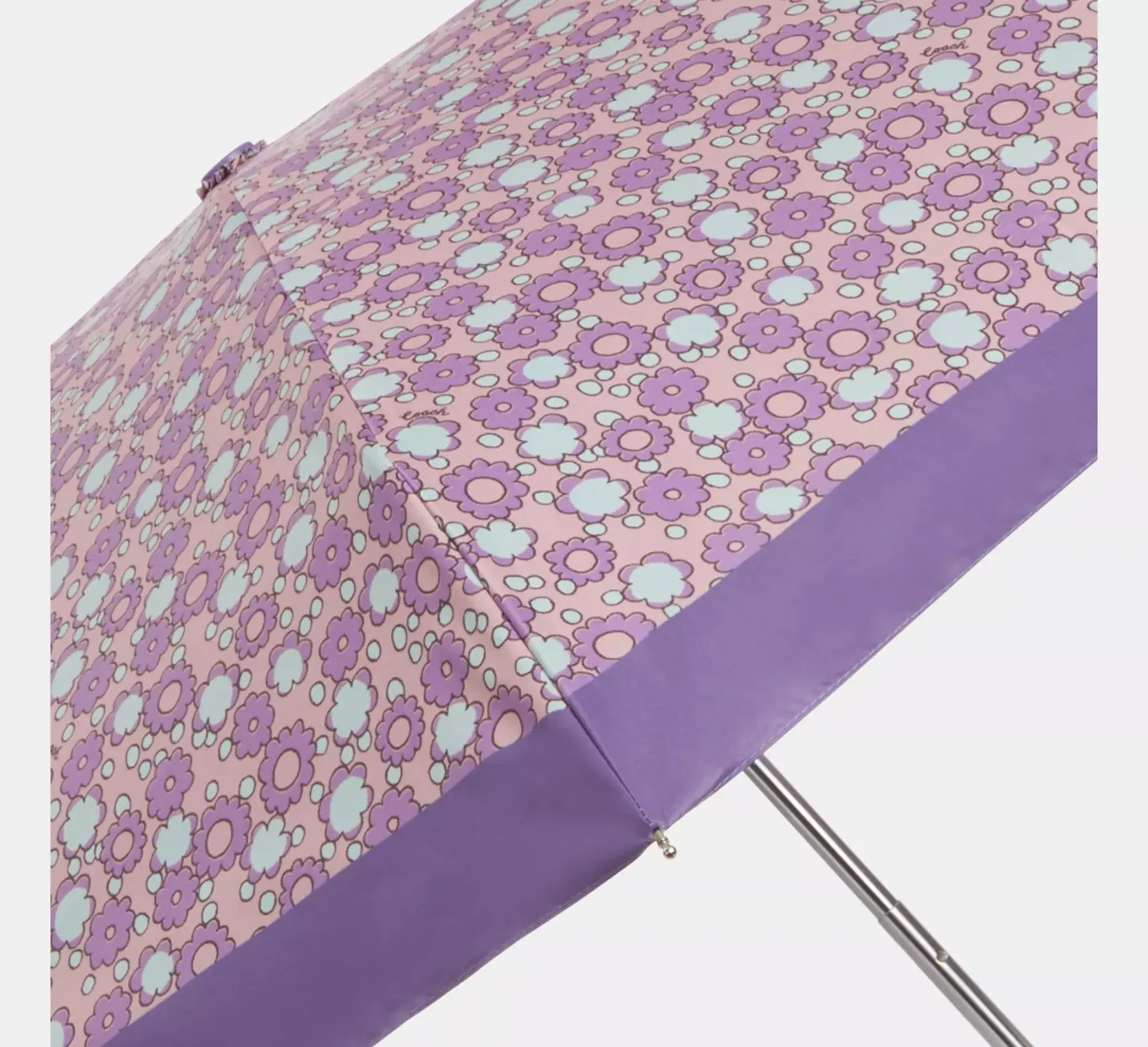 Uv Protection Mini Umbrella In Floral Print