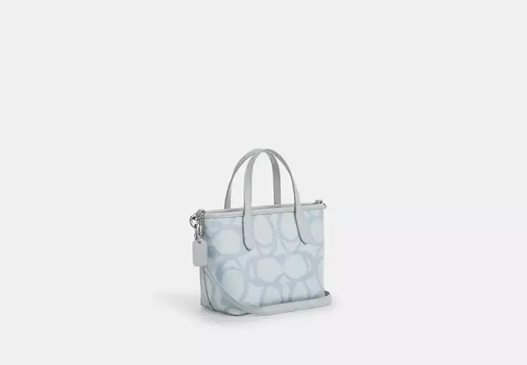 City Mini Tote Bag In Sketch Signature Canvas