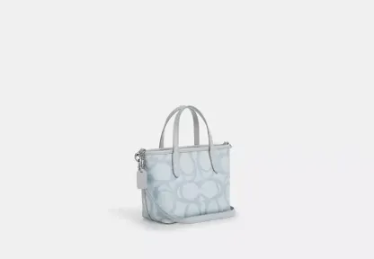City Mini Tote Bag In Sketch Signature Canvas