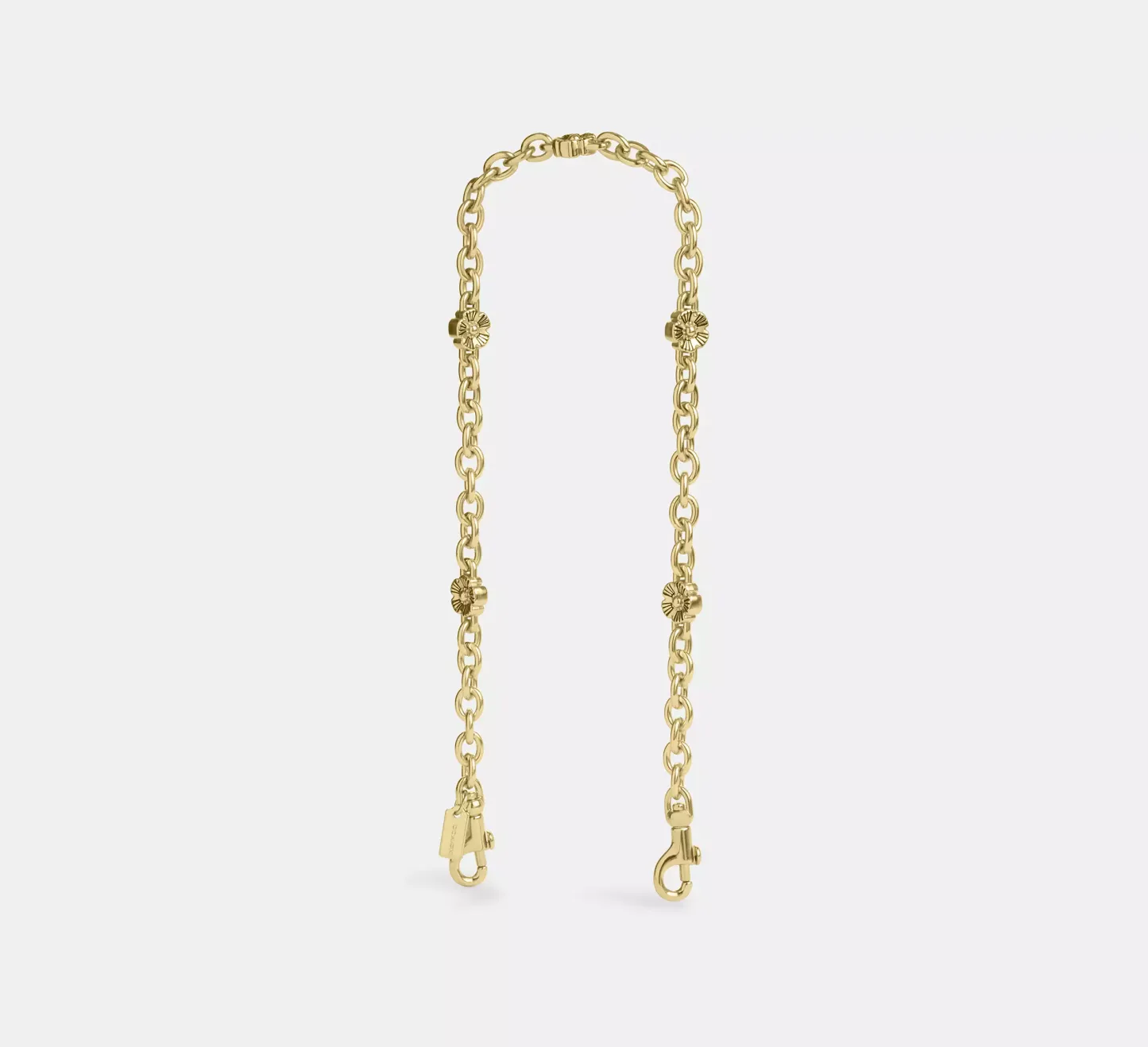 Floral Chain Shoulder Strap