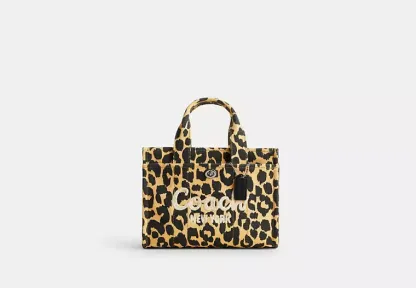 Cargo Tote Bag 26 With Leopard Print