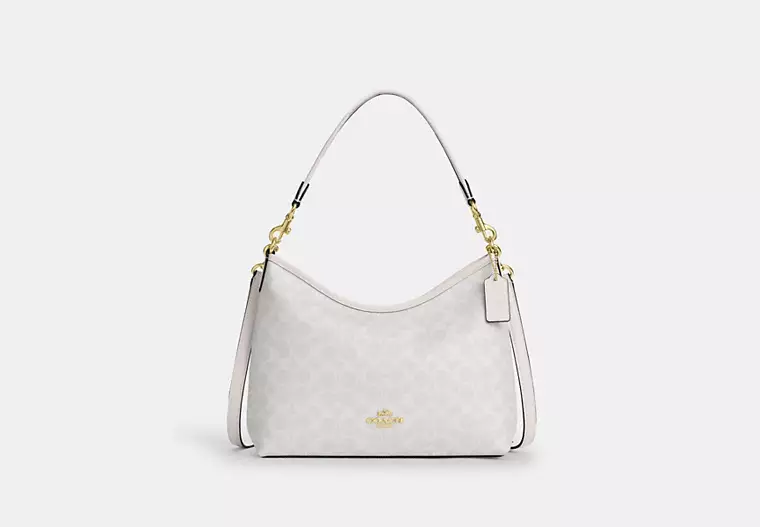 Laurel Shoulder Bag In Signature Canvas