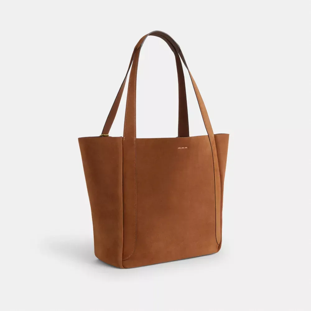 Hadley Tote Bag In Suede
