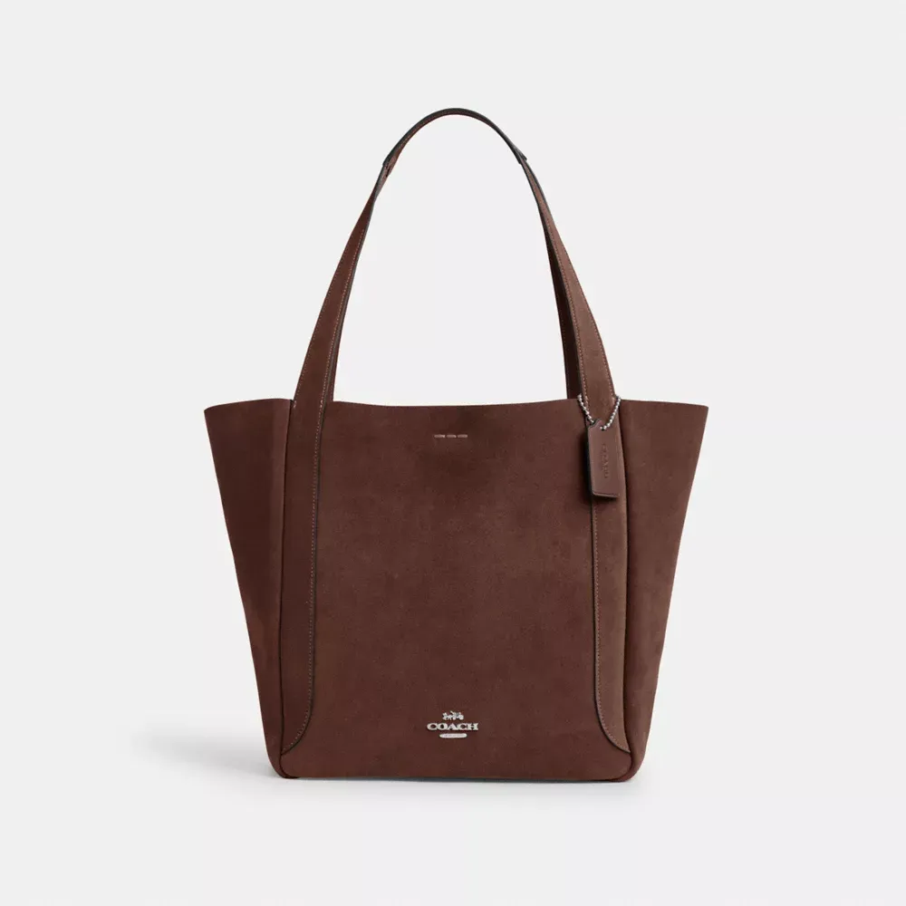 Hadley Tote Bag In Suede