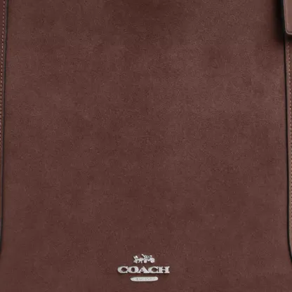 Hadley Tote Bag In Suede