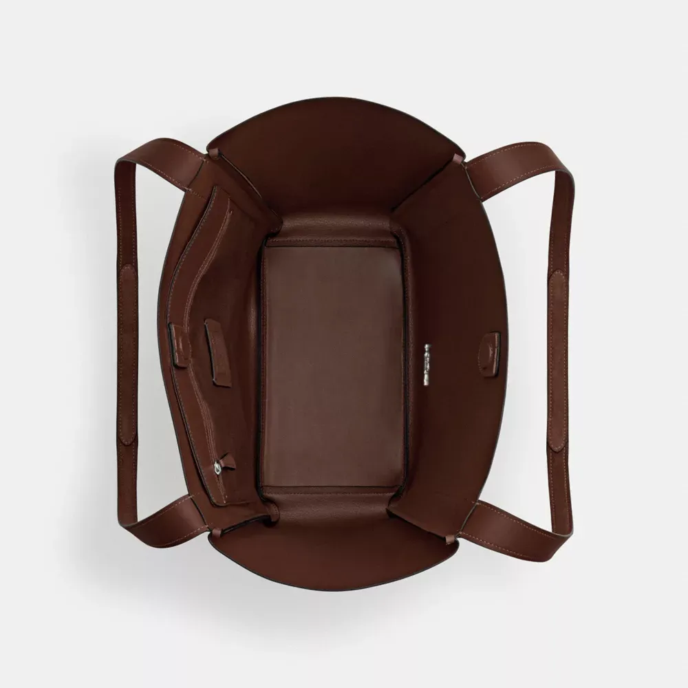 Hadley Tote Bag In Suede