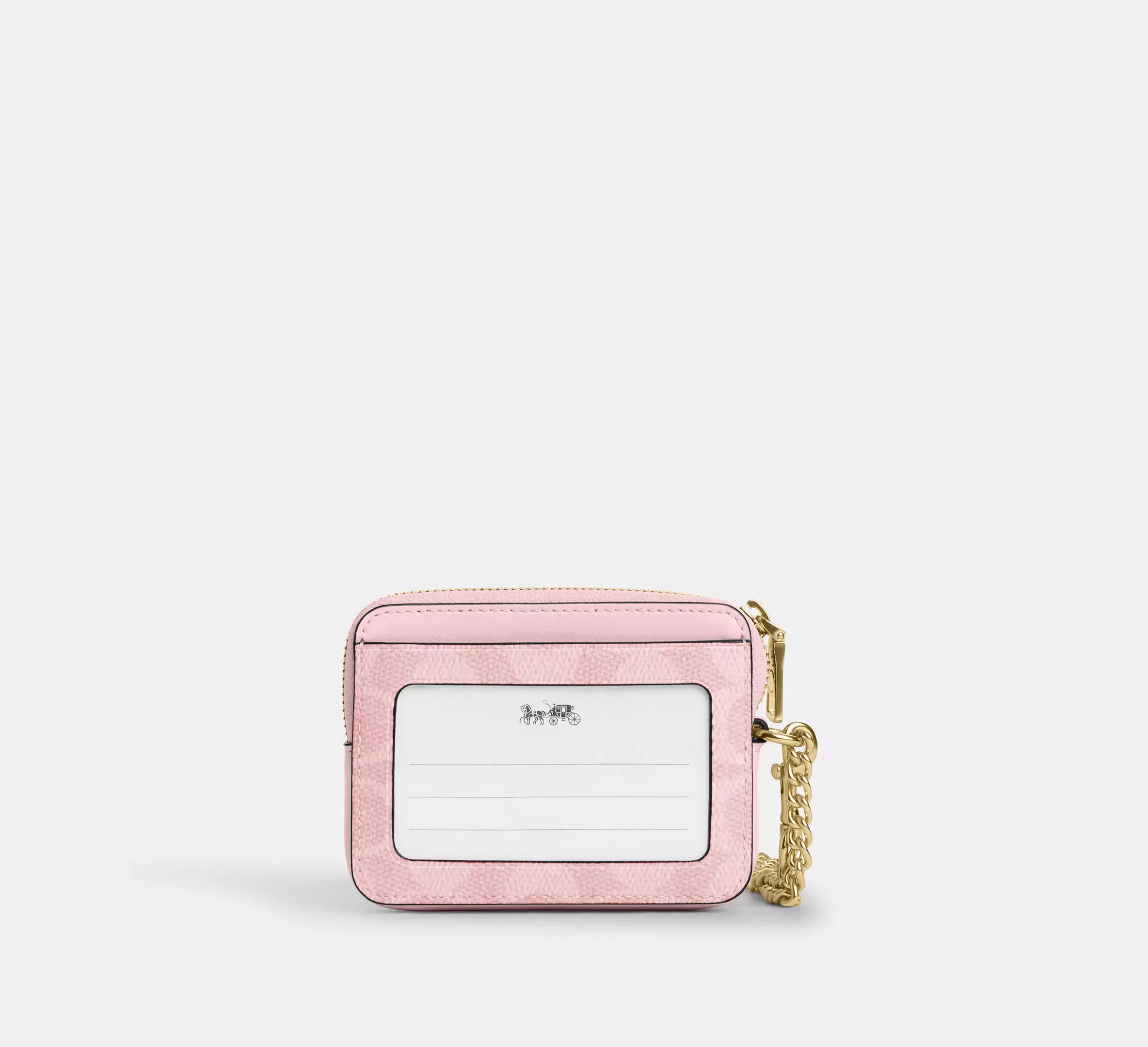 Zip Card Case In Signature Canvas