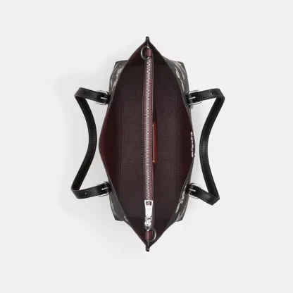 Mollie Tote Bag 25 With Bow Print