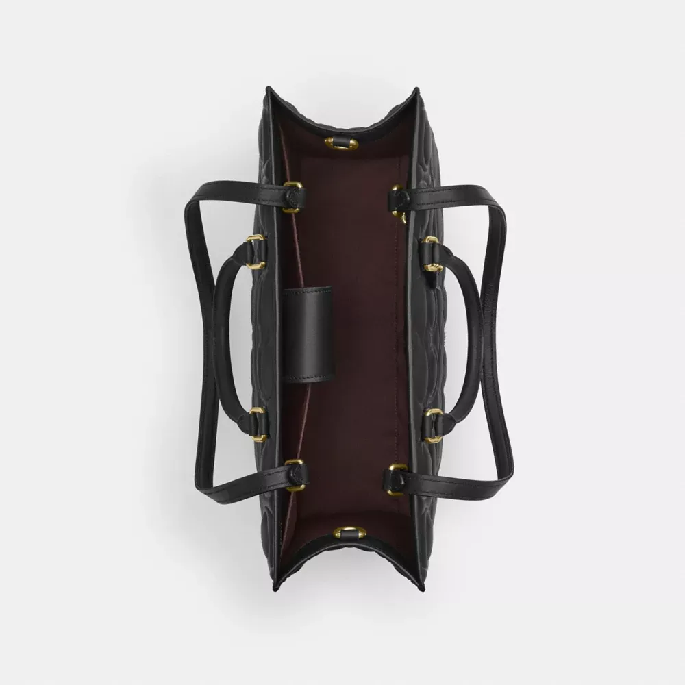 Maggie Tote Bag In Signature Leather