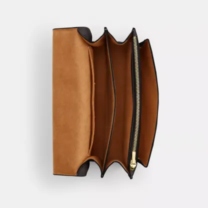 Klare Crossbody Bag In Blocked Signature Canvas