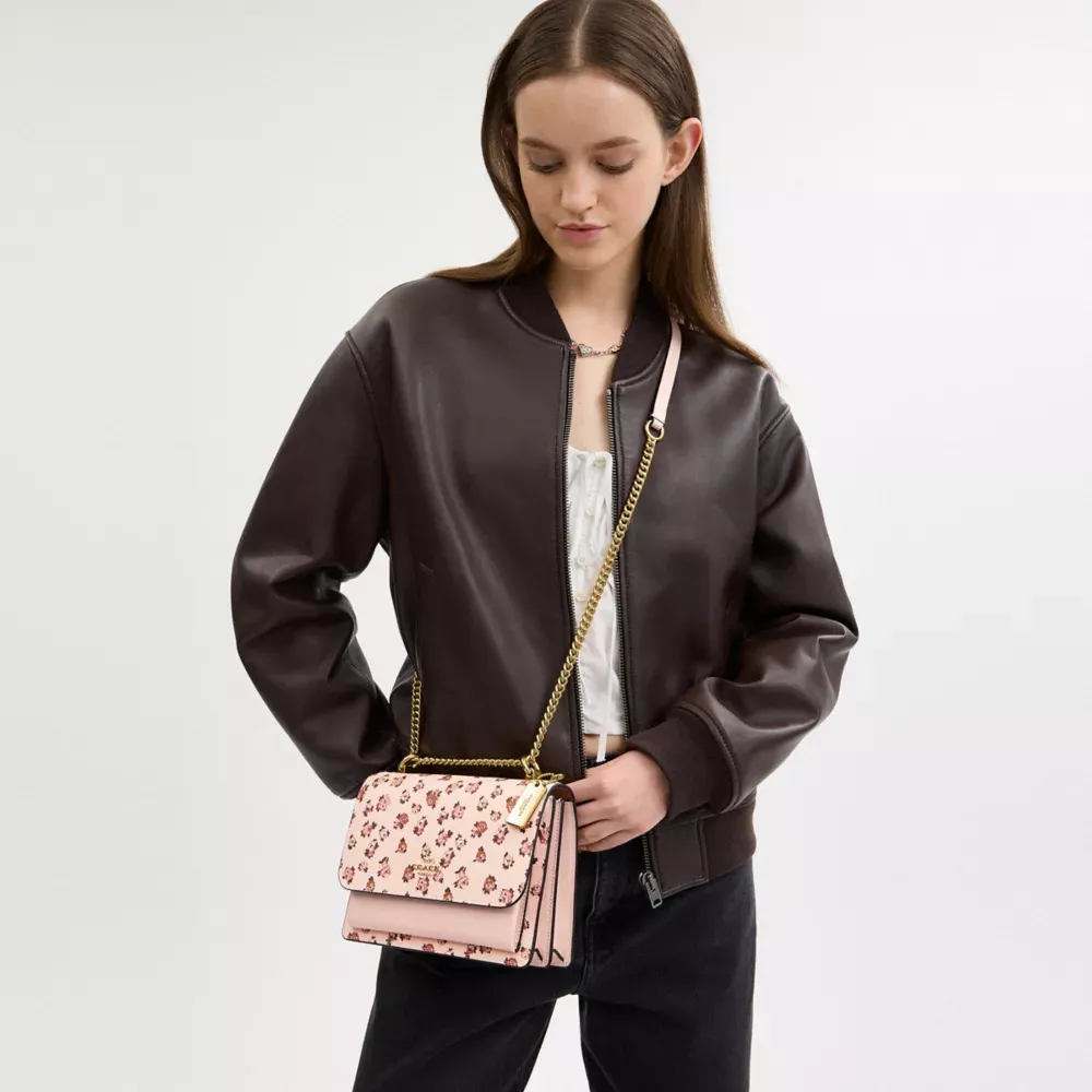 Klare Crossbody Bag With Rose Print