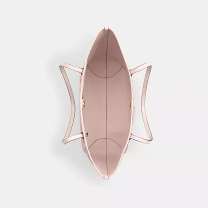 City Tote Bag With Rose Print