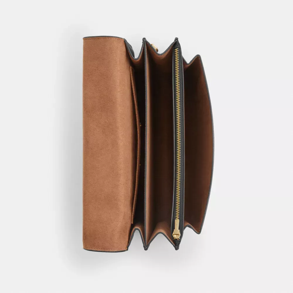  Klare Top Handle Bag In Signature Canvas