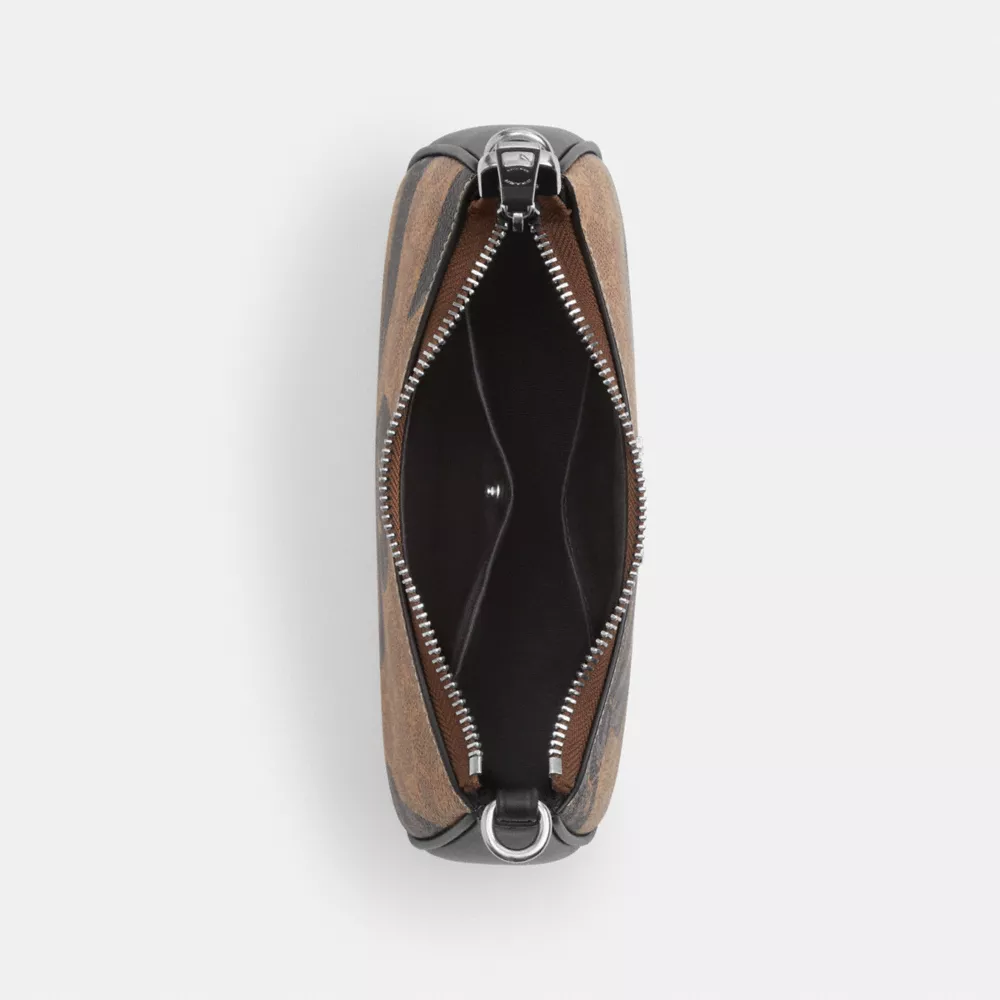 Teri Mini Crossbody Bag In Signature Canvas With Bow Print