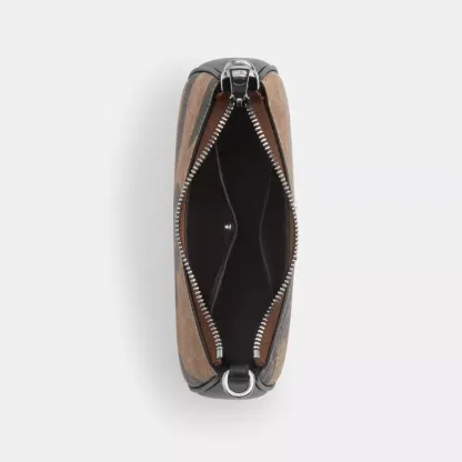 Teri Mini Crossbody Bag In Signature Canvas With Bow Print