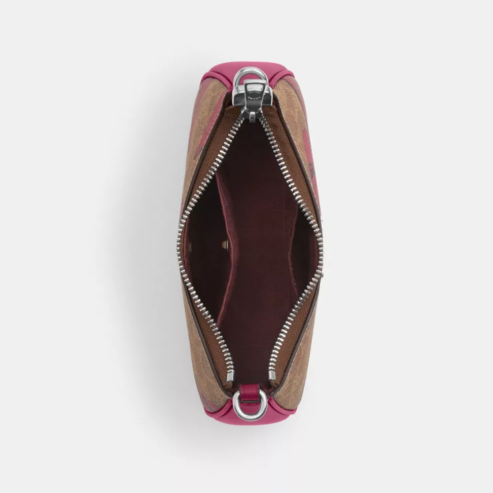 Teri Mini Crossbody Bag In Signature Canvas With Bow Print