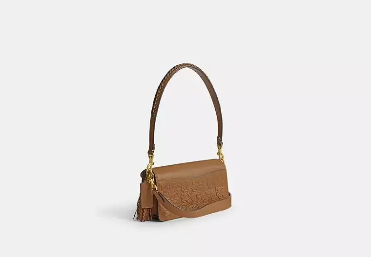 Tabby Shoulder Bag 20 With Tea Rose