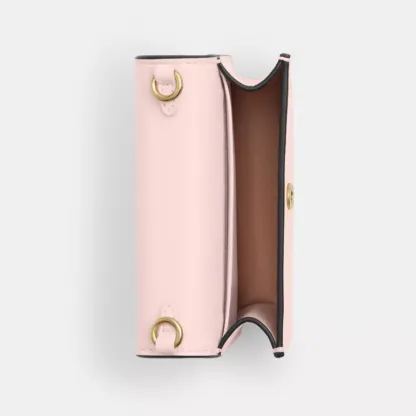 Mini Wallet On A Chain With Rosette Print