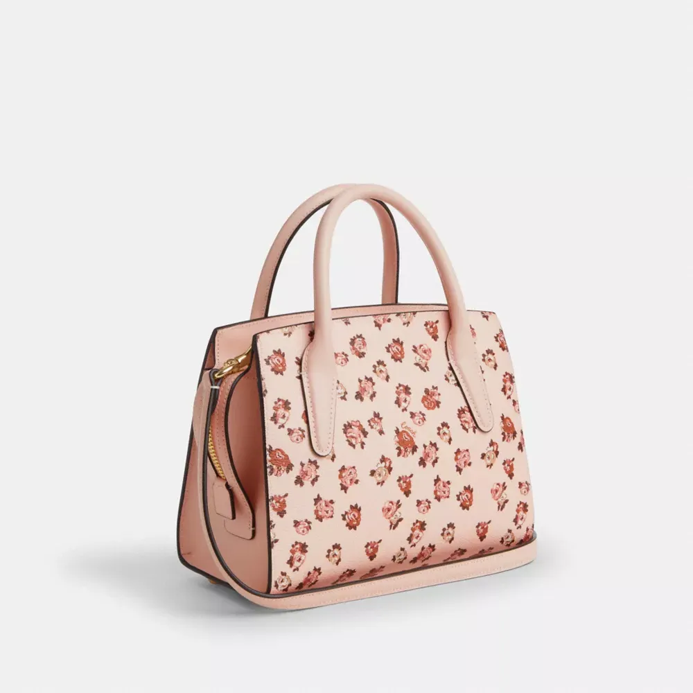 Andrea Carryall Bag With Rose Print
