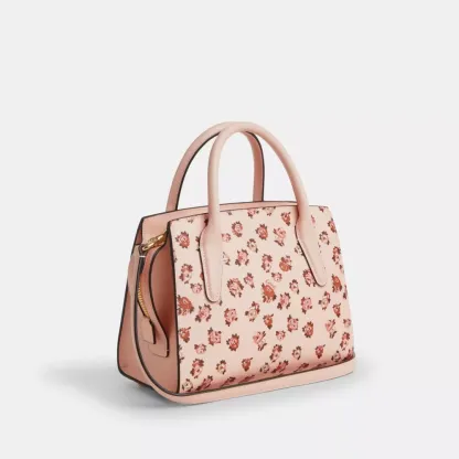 Andrea Carryall Bag With Rose Print