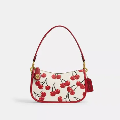 Swinger Bag With Cherry Print
