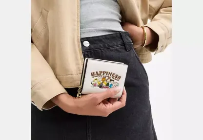 Coach X Peanuts Snap Wallet
