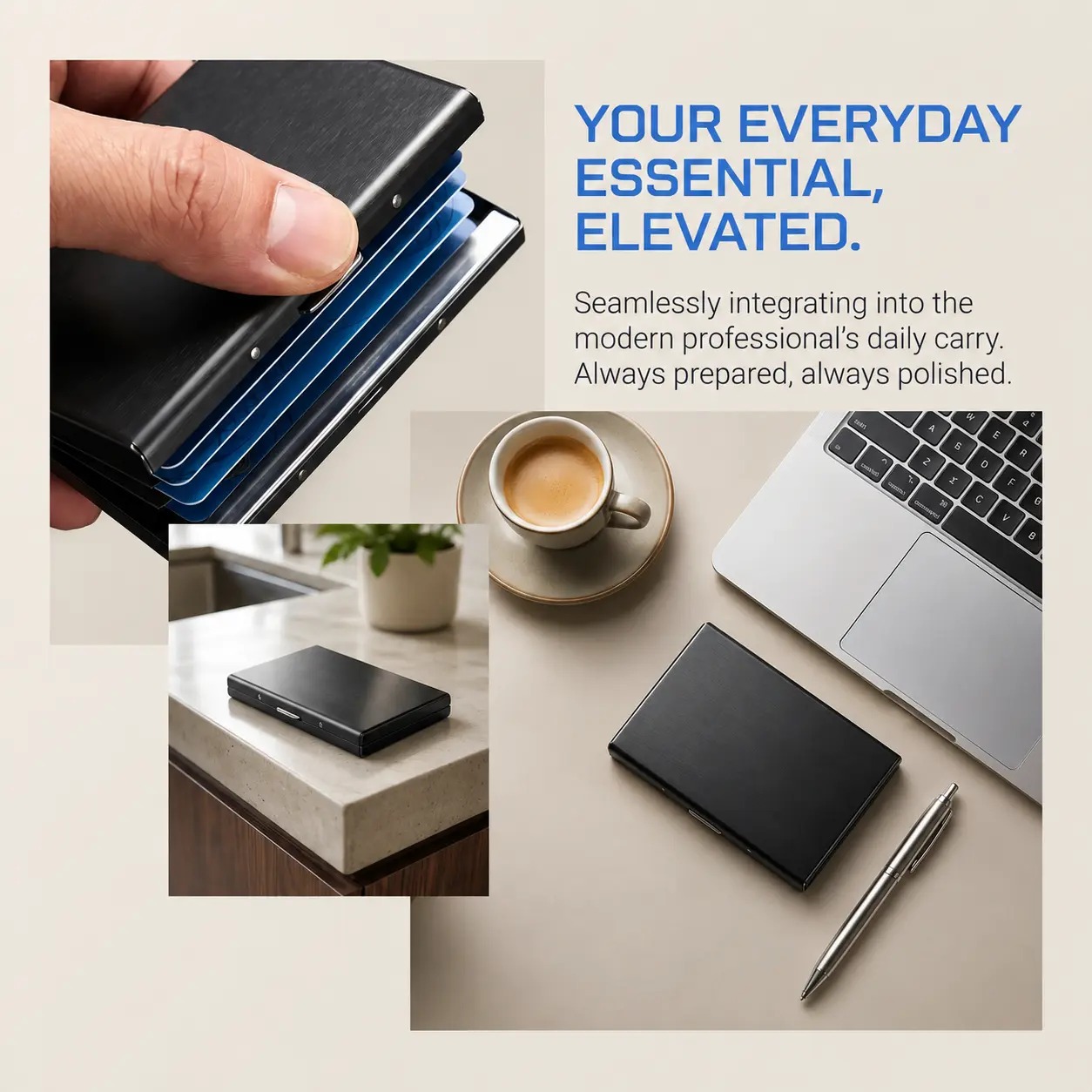 RFID Blocking Metal Card Holder
