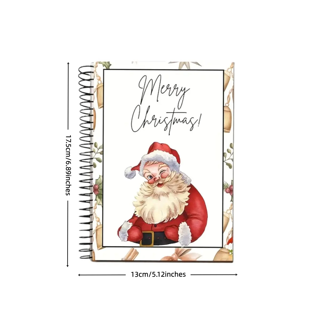 DIY Spiral Bound Merry Christmas Gift Card Album