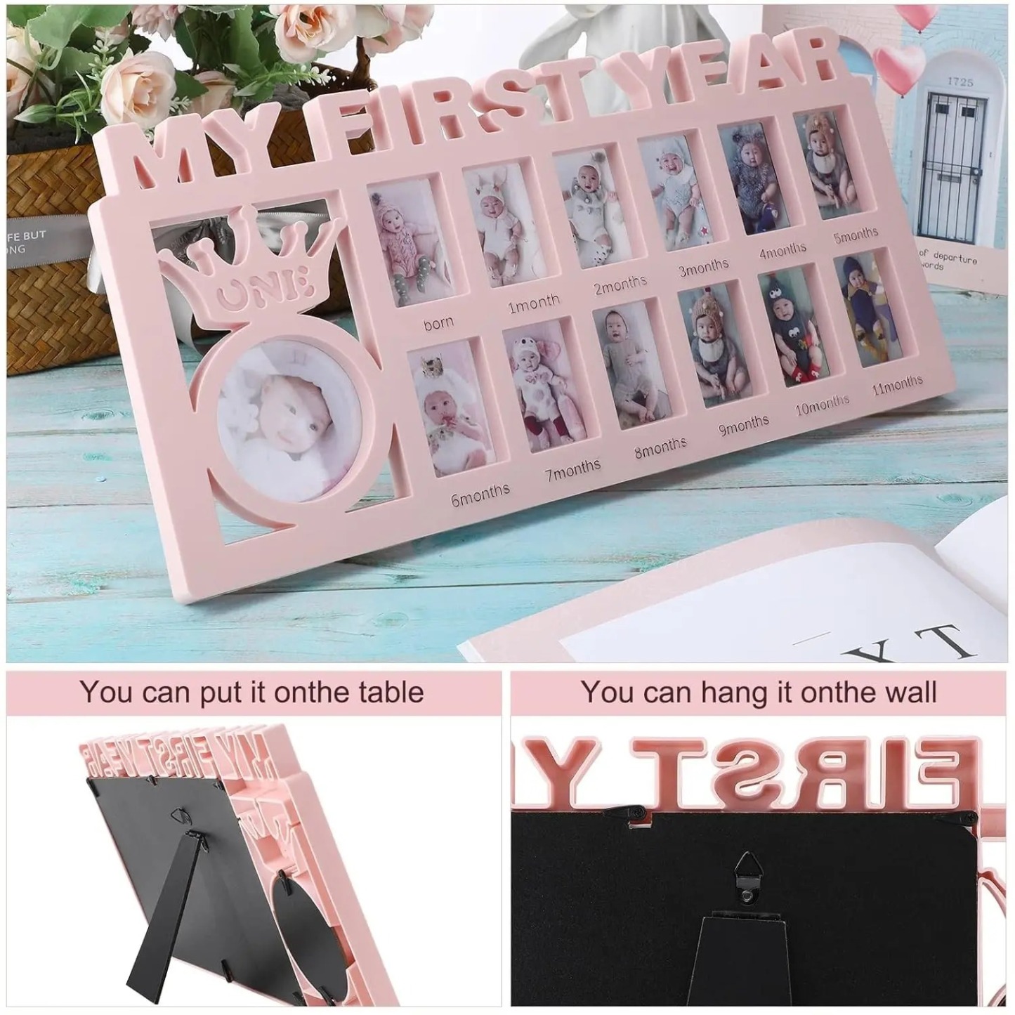Baby Newborn Infant Photo Frame