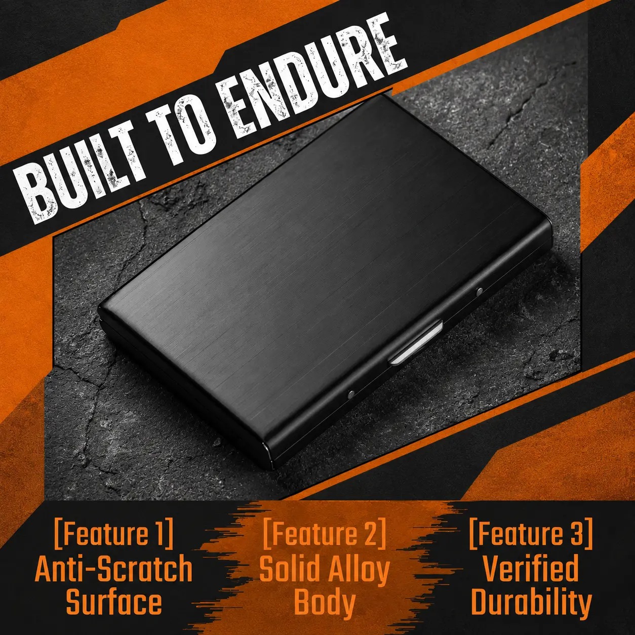 RFID Blocking Metal Card Holder
