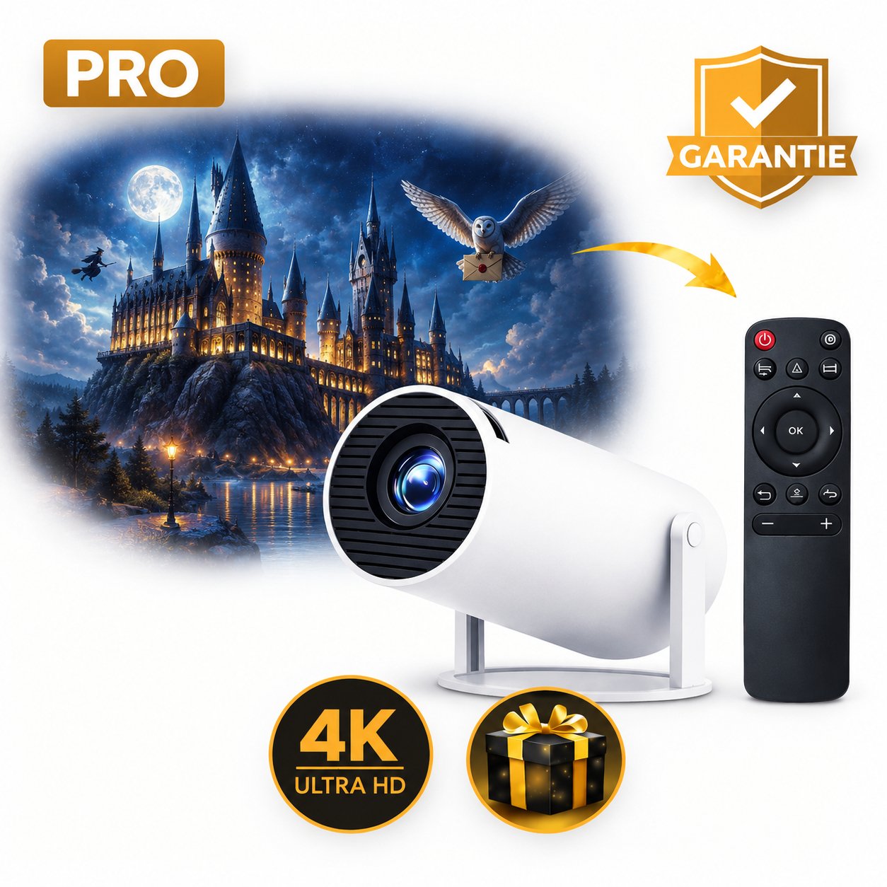 Miniature Home High-Definition Projector